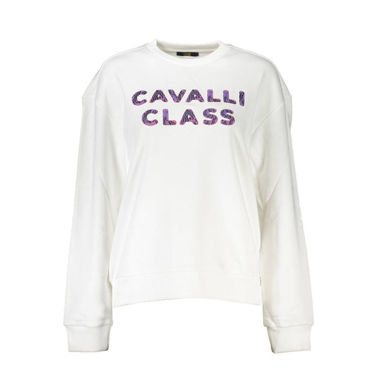 White Cotton Sweatshirt