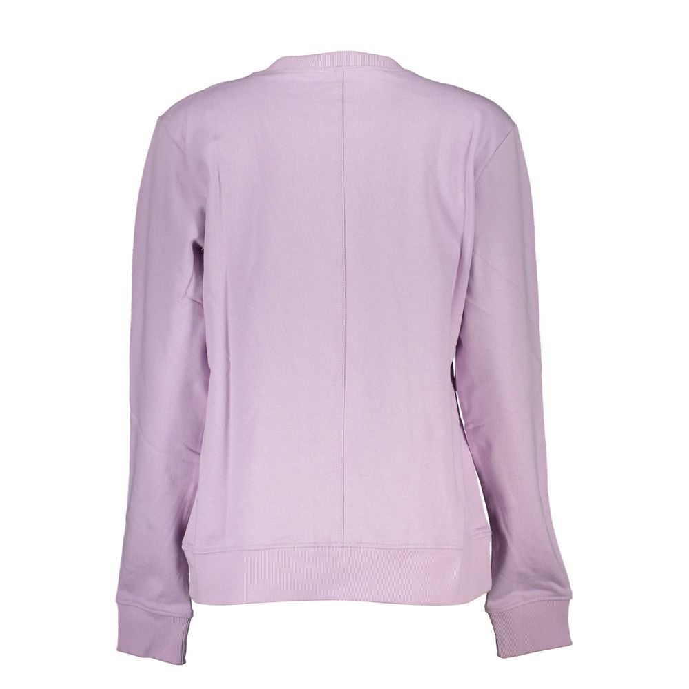 Purple Cotton Sweatshirt