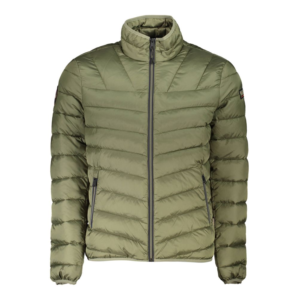 Green Polyamide Jackets & Coat