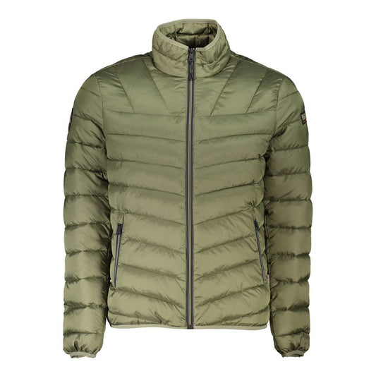 Green Polyamide Jackets & Coat