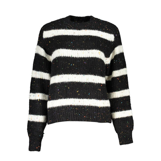 Black Polyester Sweater