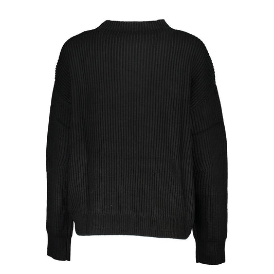 Black Fabric Sweater