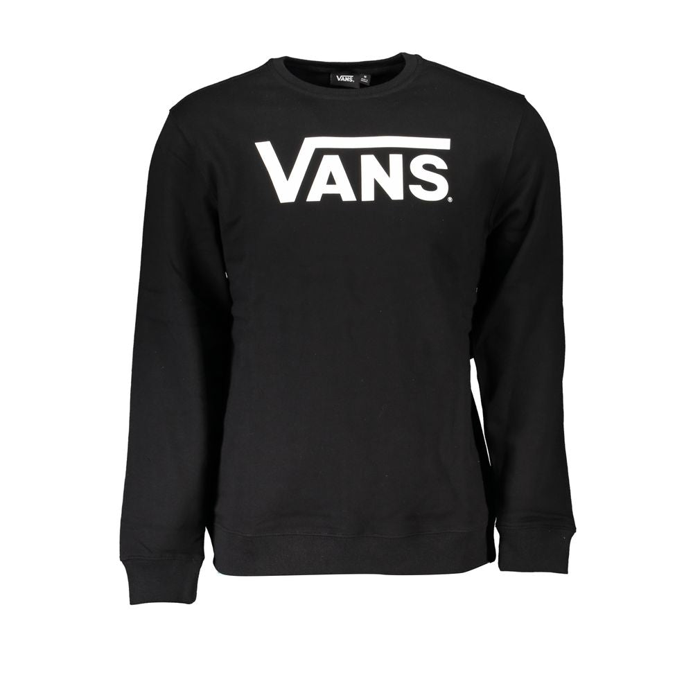 Black Cotton Sweatshirt