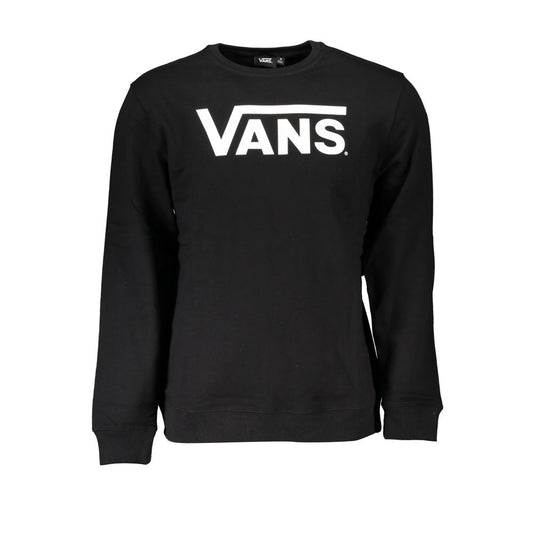Black Cotton Sweatshirt