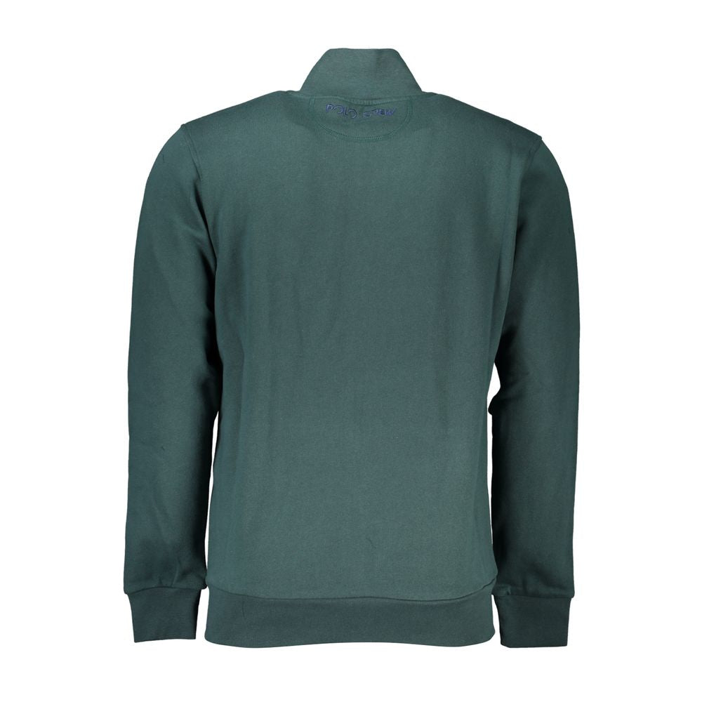 Green Cotton Sweatshirt