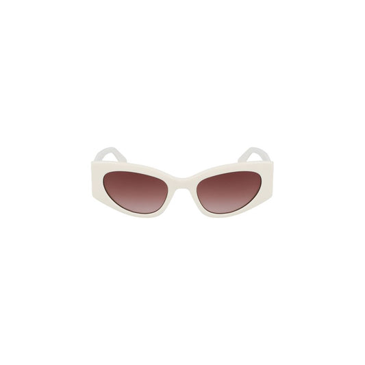 White Acetate Sunglass
