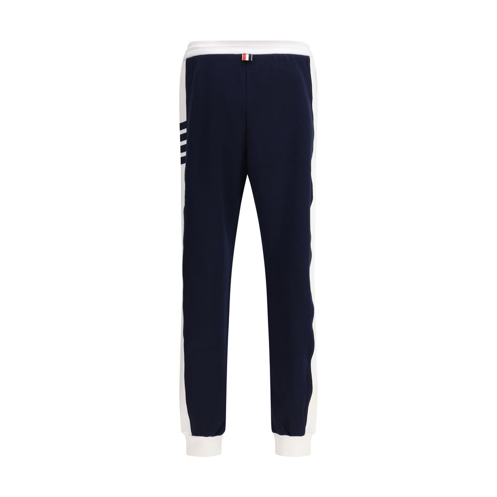 Blue Cotton Joggers (Workout Pants)