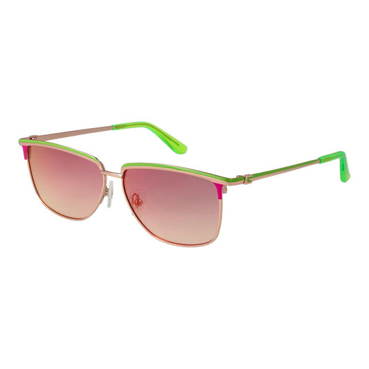 Green Metal Sunglasses