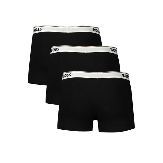 Black Cotton Underwear