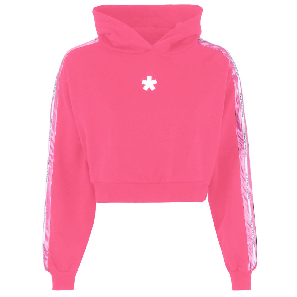 Fuchsia Cotton Women Sweater
