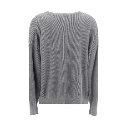 Gray Cotton Sweatshirt