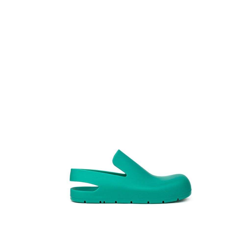 Green Cotton Slippers