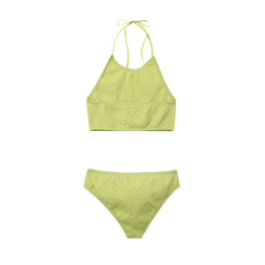 Yellow Polyamide Bikini