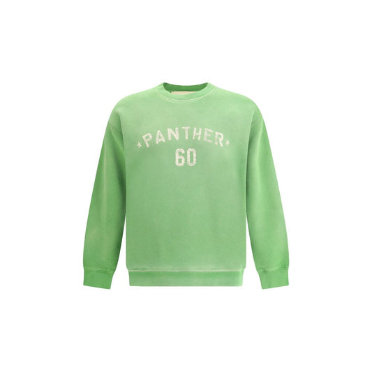 Green Cotton Sweatshirt