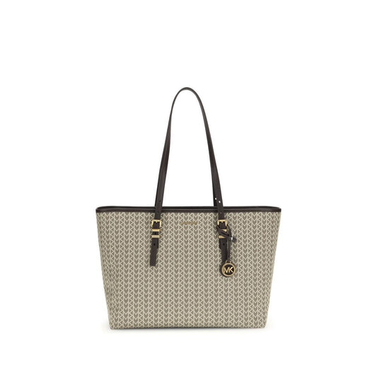 Beige Polyester Shoulder Bag