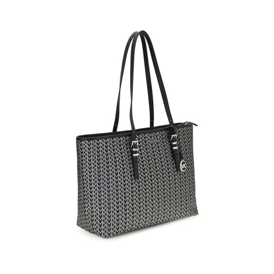 Black Polyester Shoulder Bag