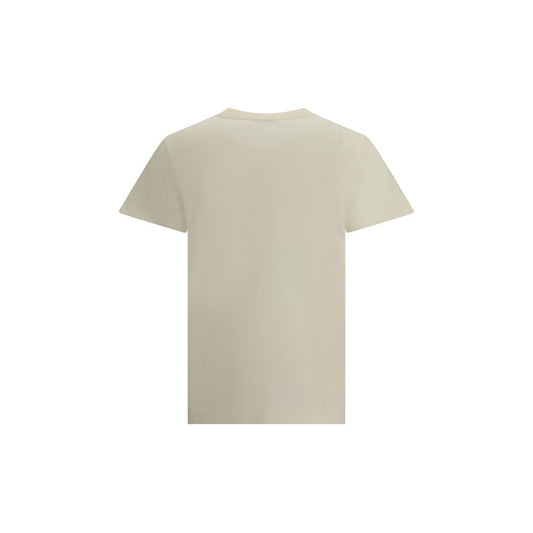 Cream Cotton T-Shirt