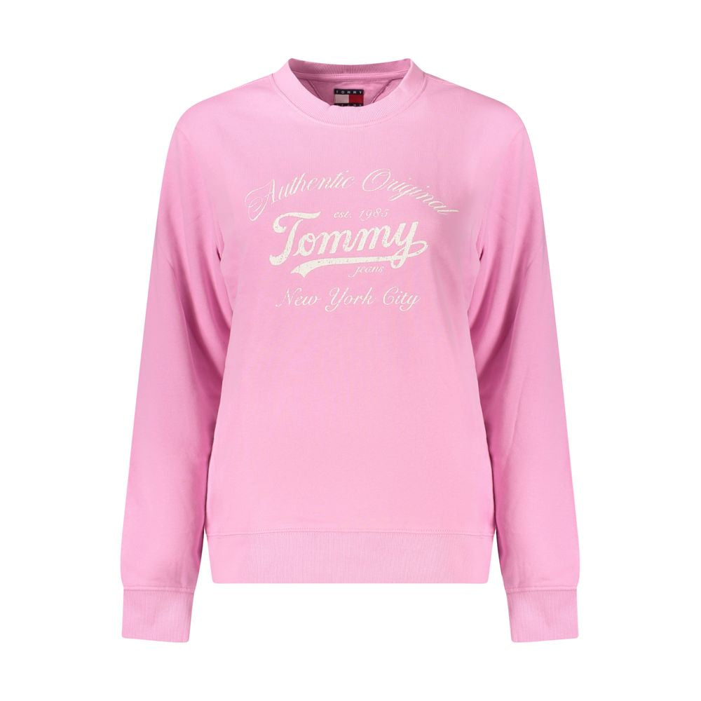Pink Cotton Sweatshirt