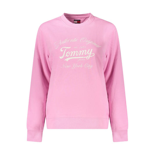Pink Cotton Sweatshirt