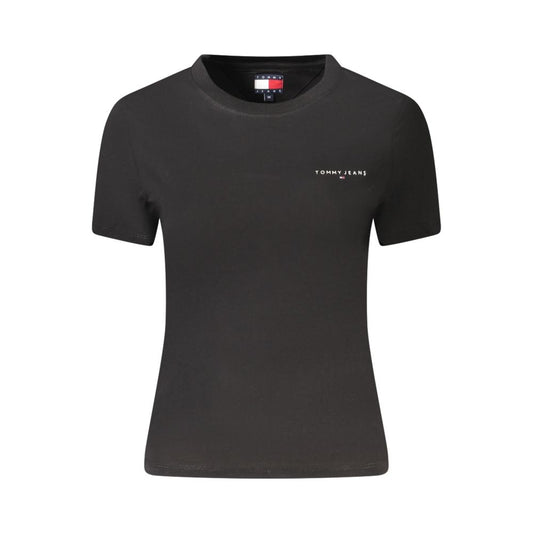 Black Cotton T-Shirt