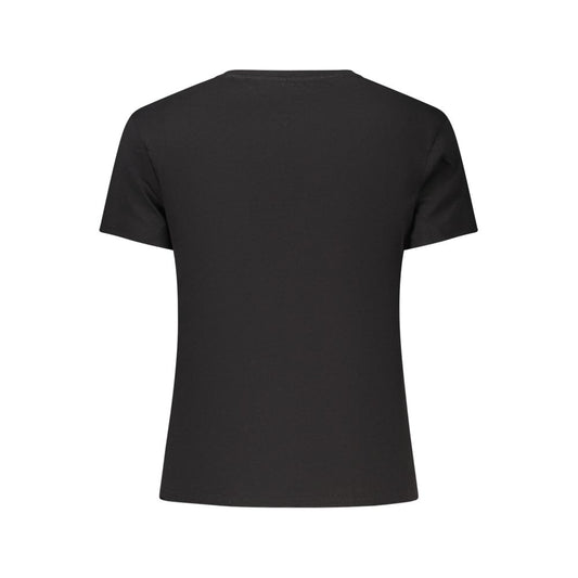 Black Cotton T-Shirt