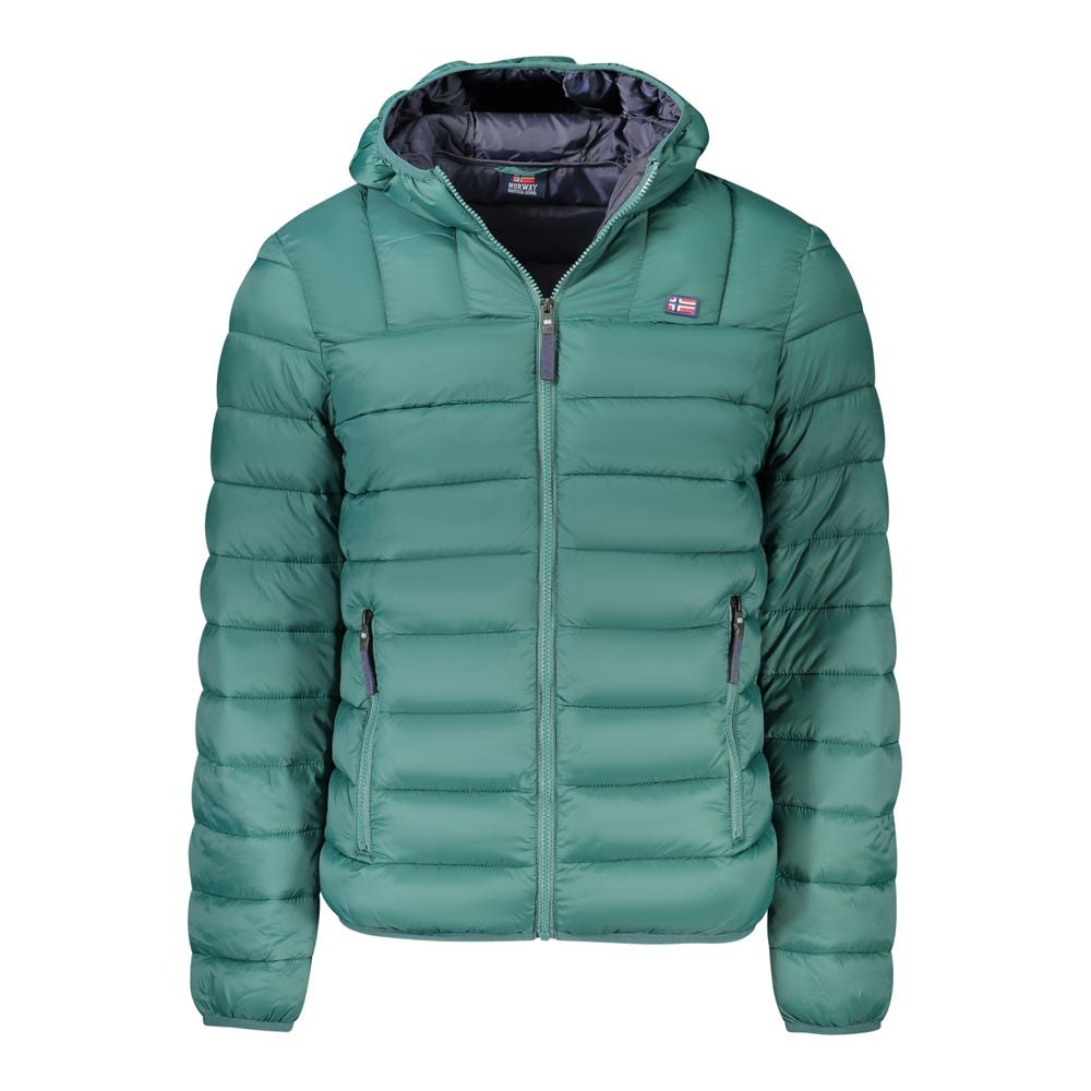 Green Polyamide Jackets & Coat