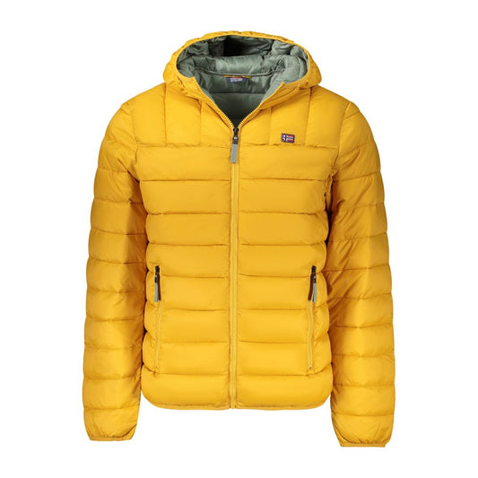 Yellow Polyamide Jackets & Coat