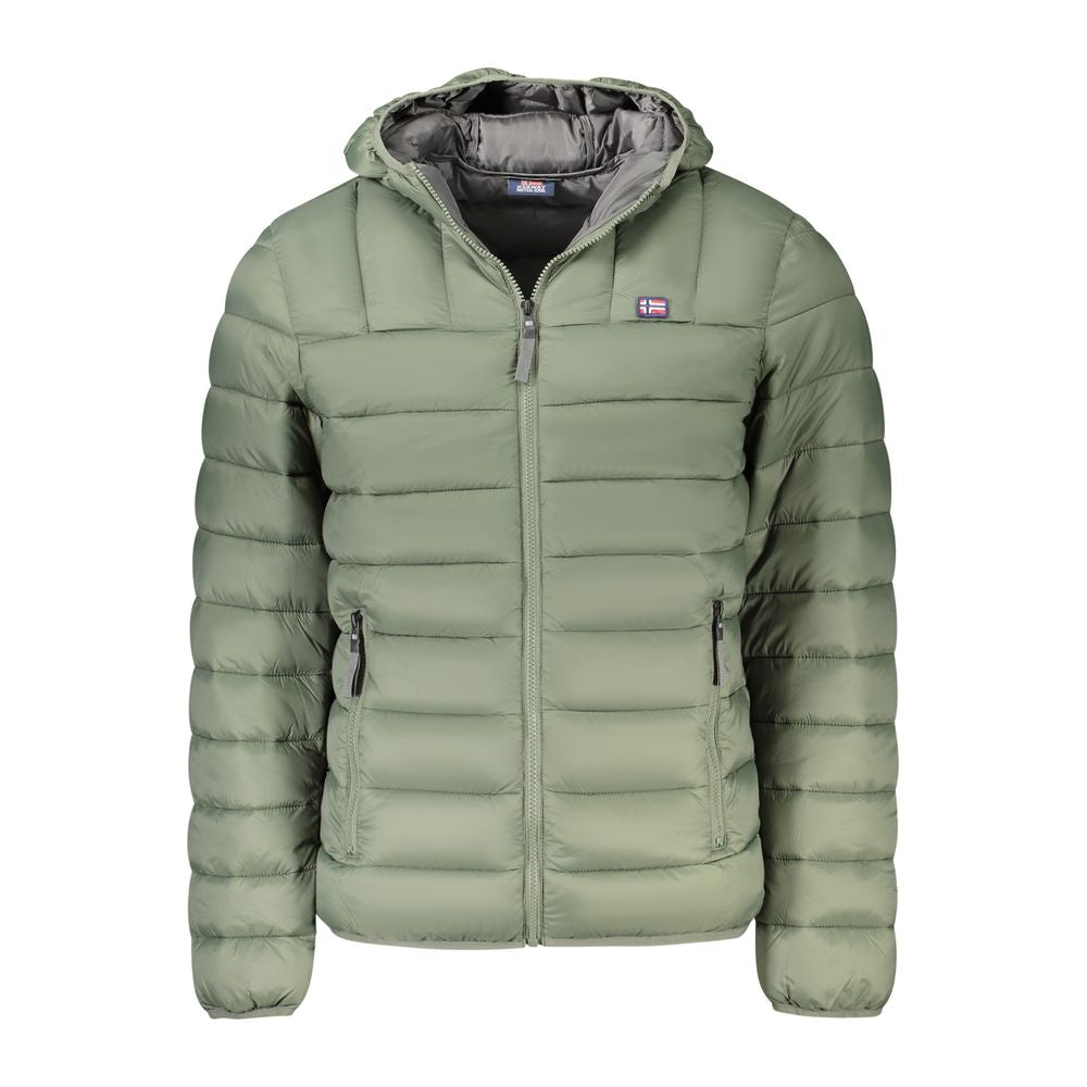 Green Polyamide Jackets & Coat
