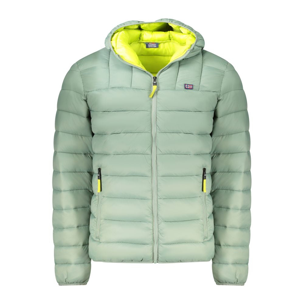 Green Polyamide Jackets & Coat