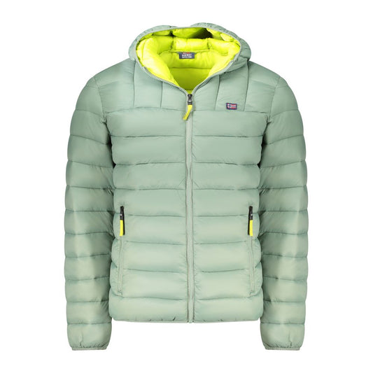 Green Polyamide Jackets & Coat