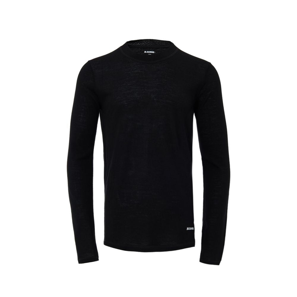 Black Polyester Long Dress