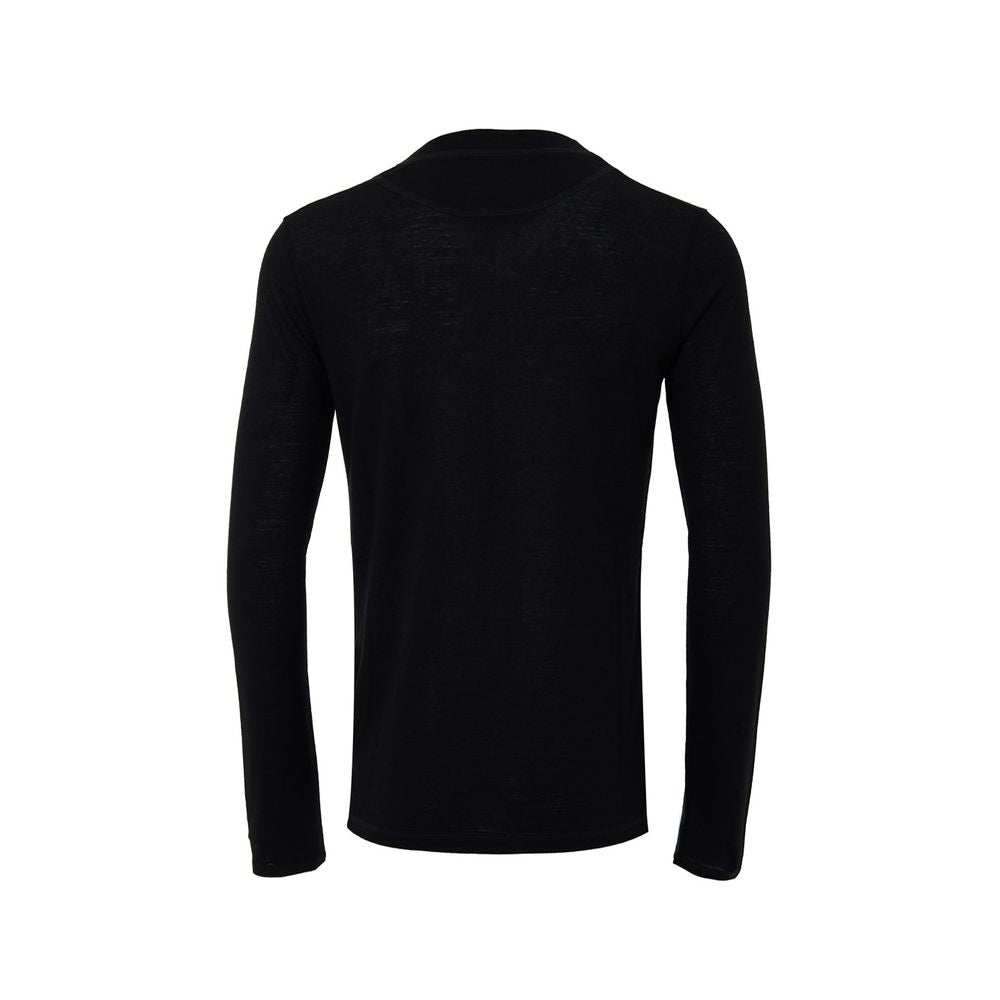 Black Polyester Long Dress