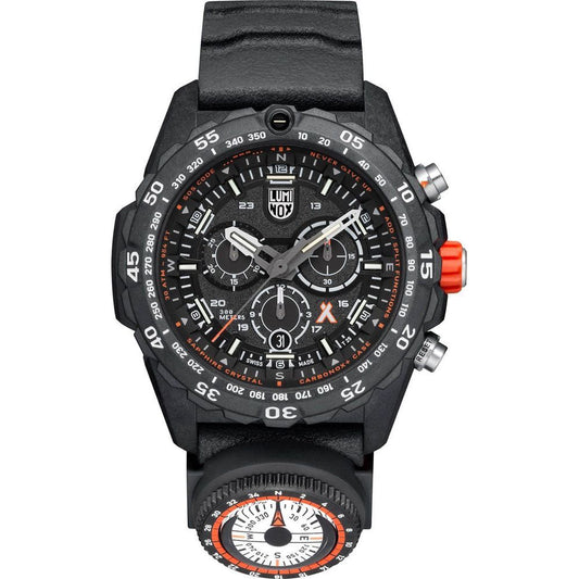 Black Rubber Sport Watch