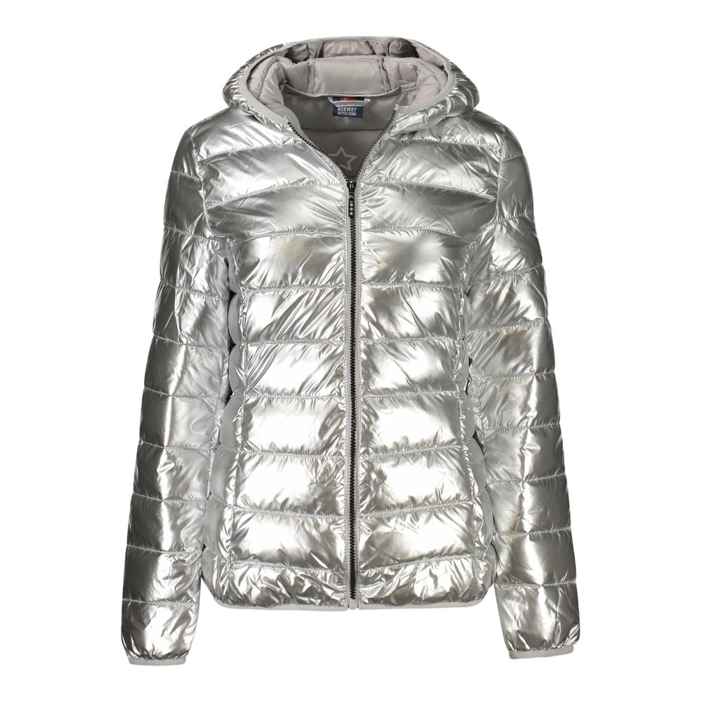 Gray Polyamide Women Jacket