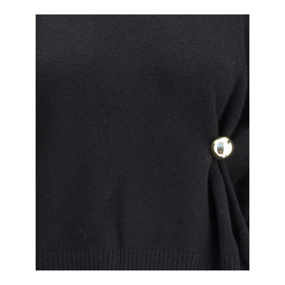 Black Wool Sweatshirt