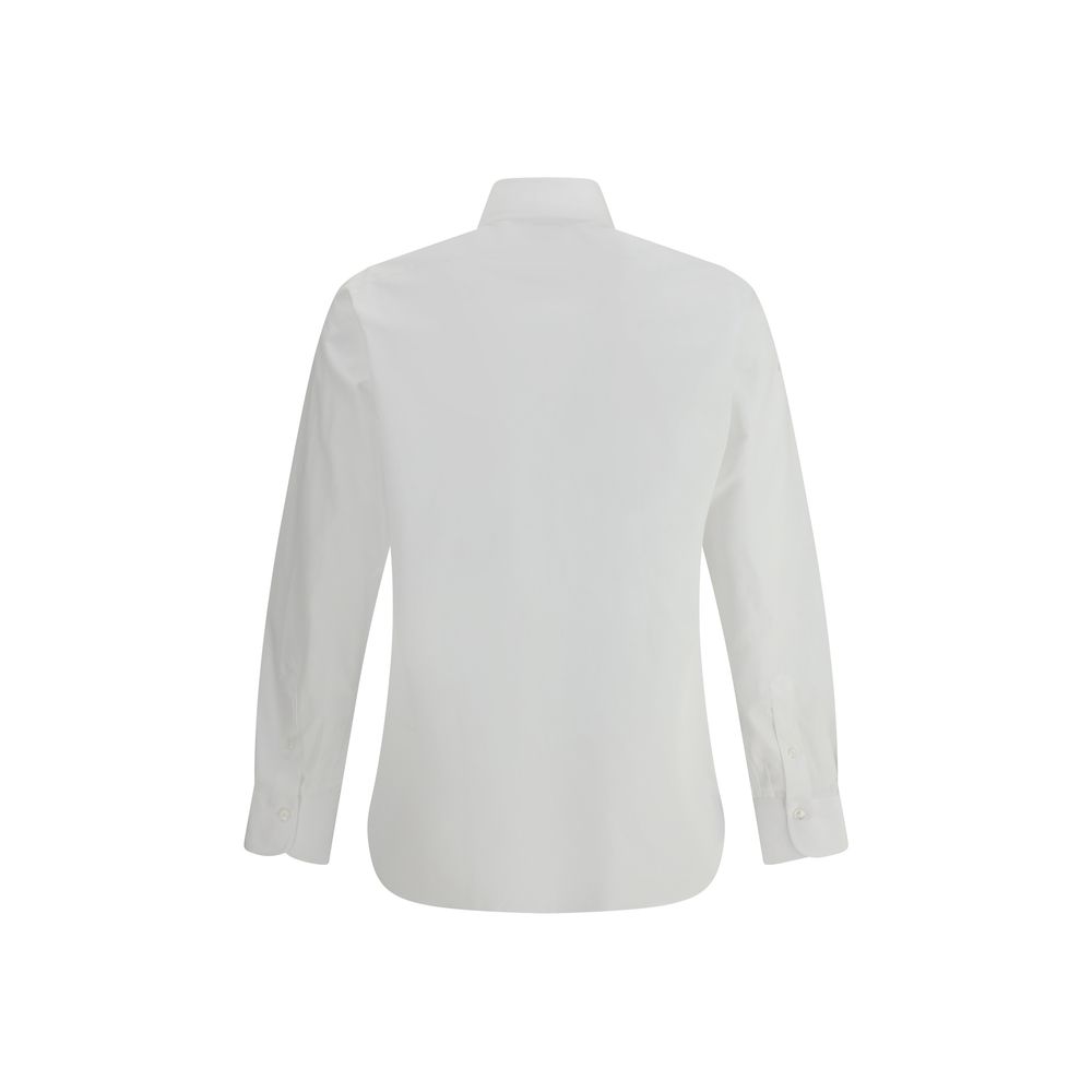 White Cotton Dress Shirt