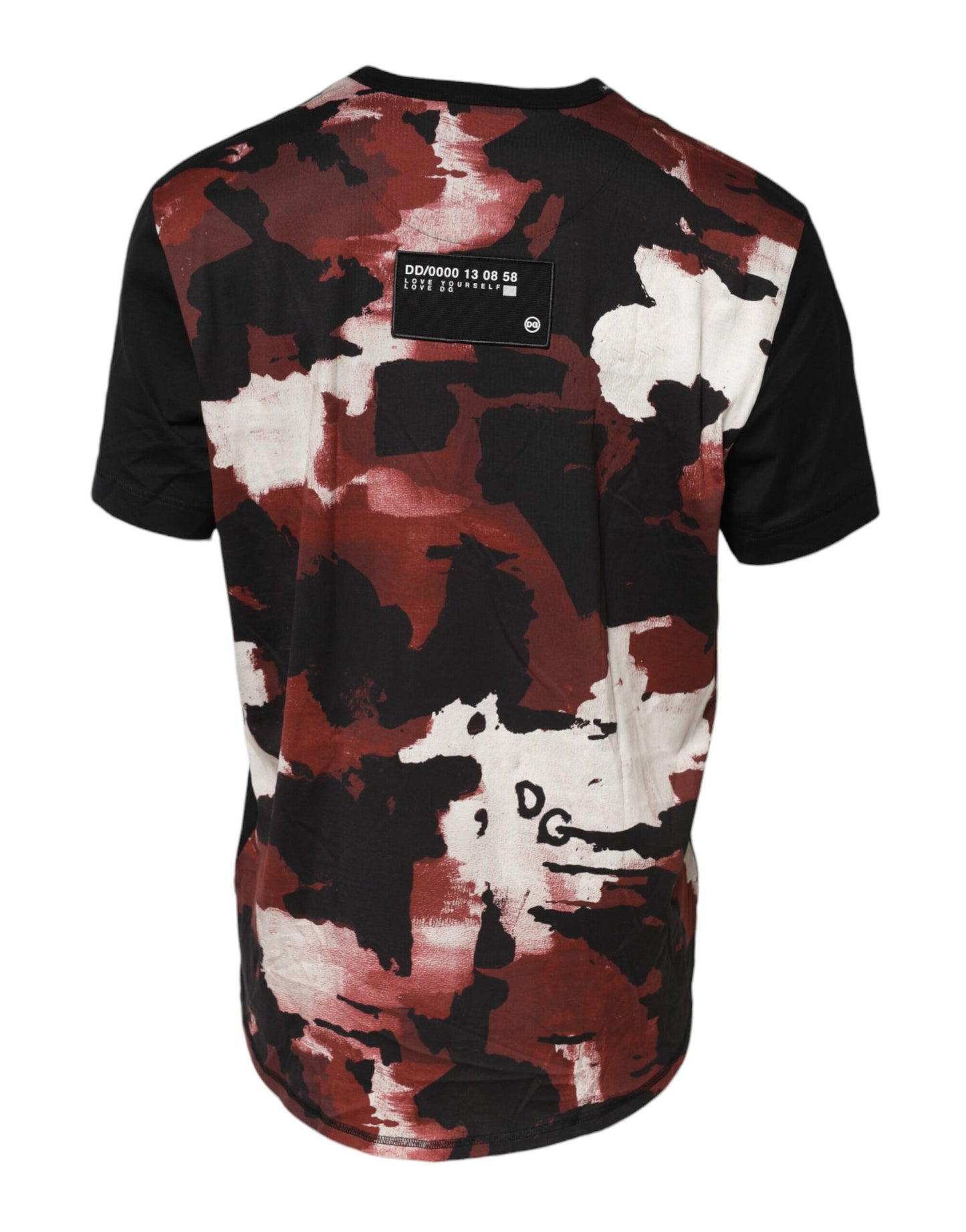 Multicolor Camouflage Crew Neck T-shirt