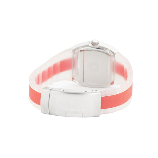 Red Rubber Sport Watch