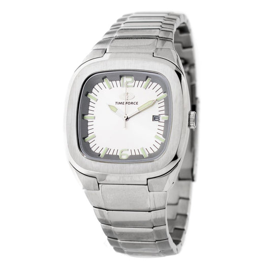 Silver Stainless Steel Bracelet Watch