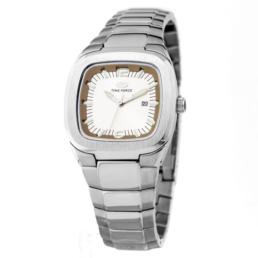 Silver Stainless Steel Dress Watch
