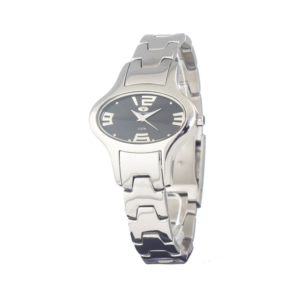 Silver Stainless Steel Dress Watch
