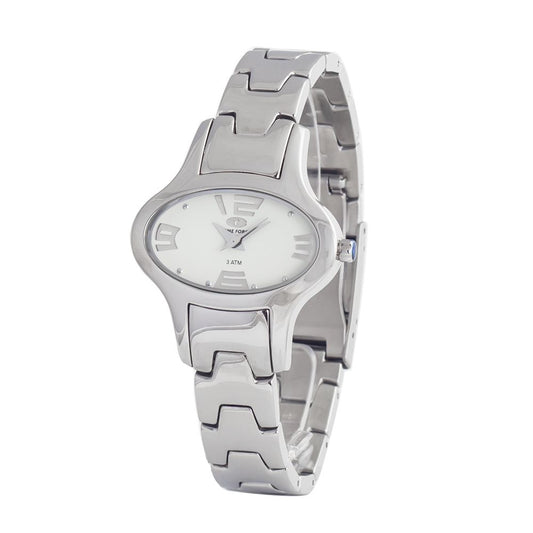 Silver Stainless Steel Dress Watch