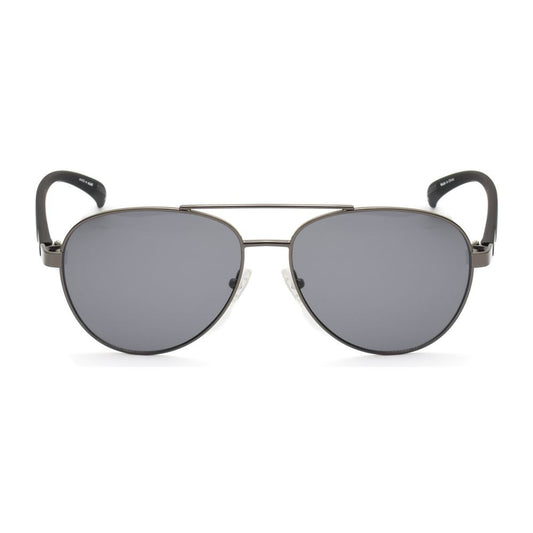 Gray Metal Sunglasses