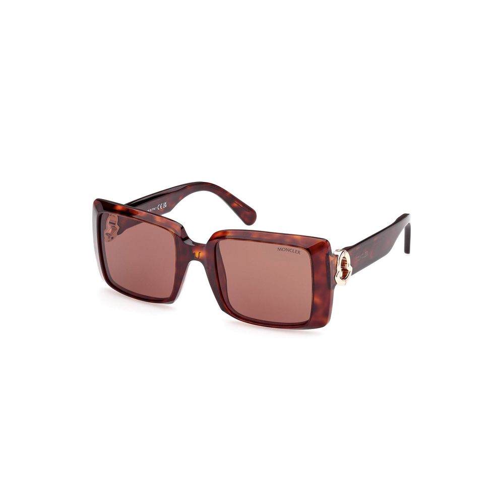 Brown Pantograph Women Sunglass