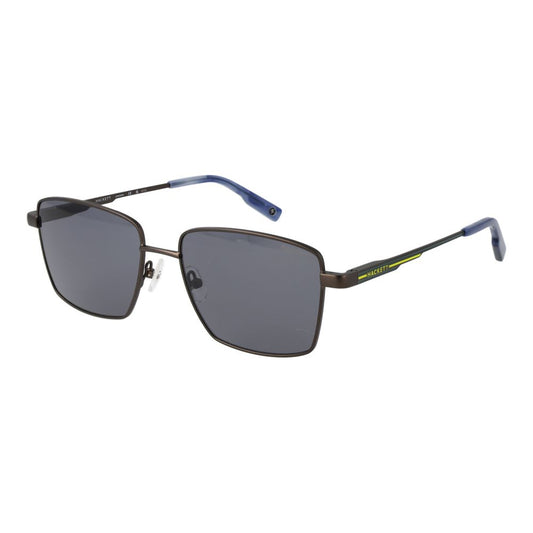 Gray Metal Sunglasses