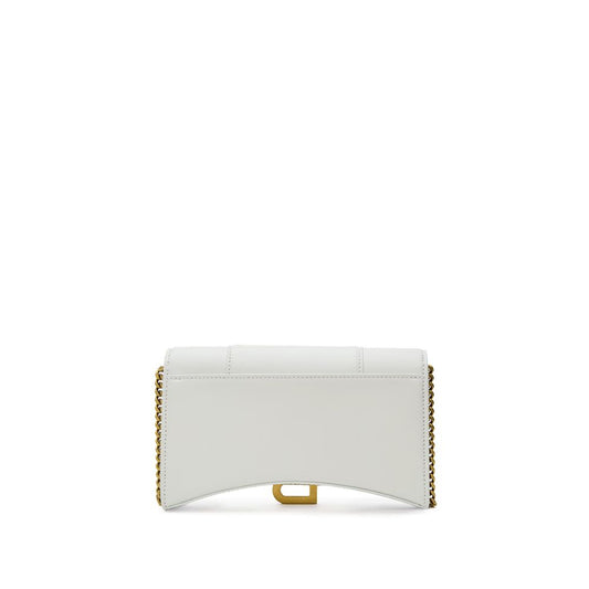White Leather Shoulder Bag