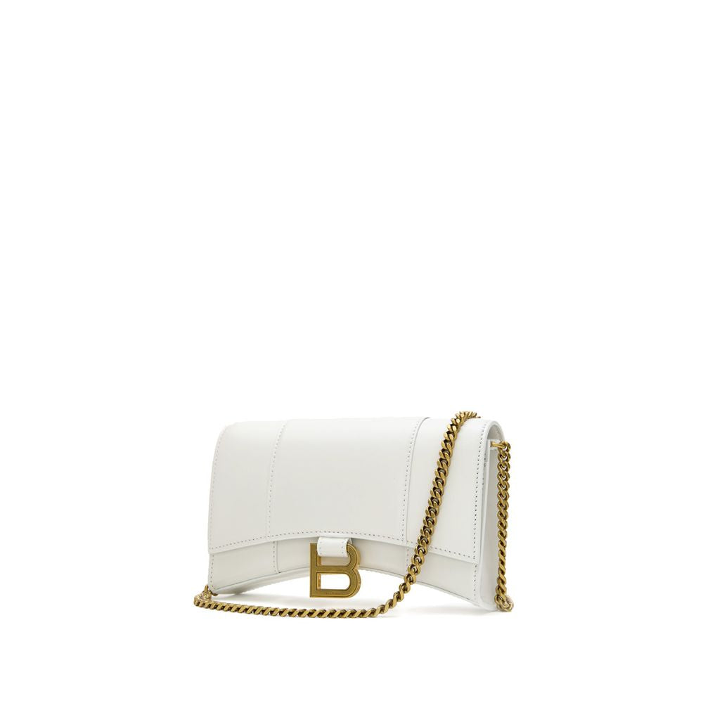 White Leather Shoulder Bag