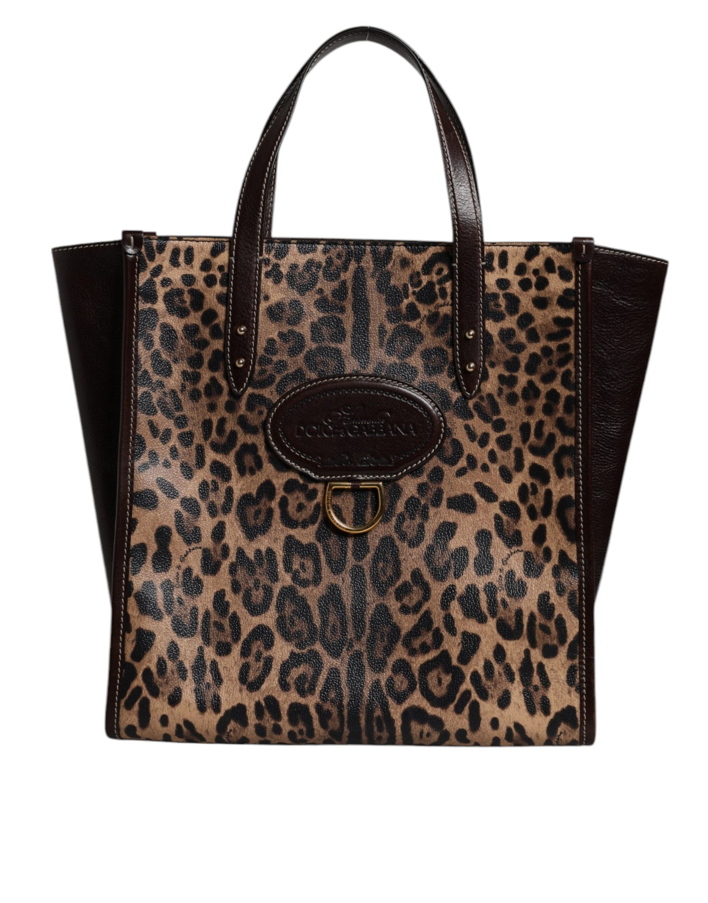 Multicolor Leopard Shopping Tote Shoulder WomenBorse Bag