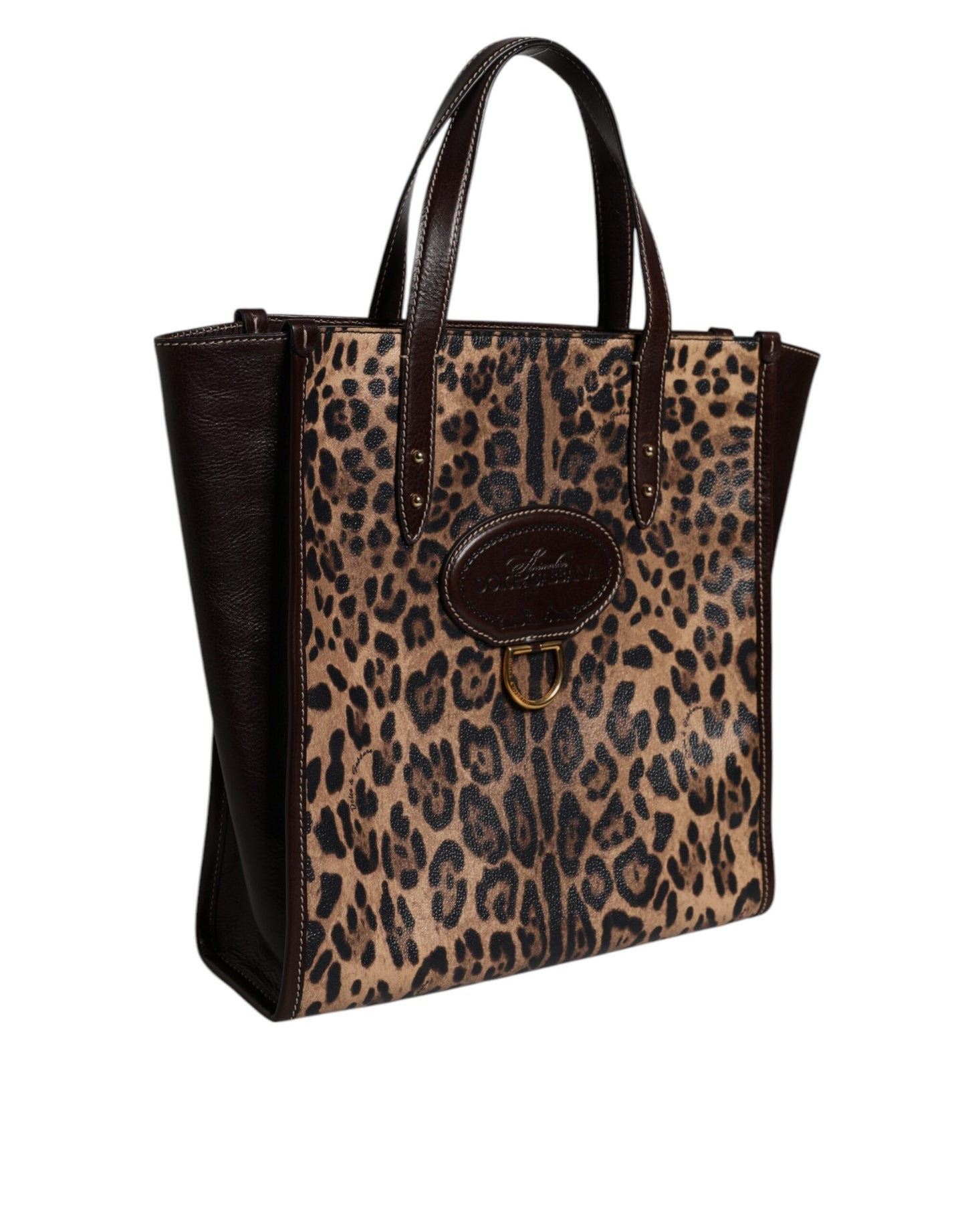 Multicolor Leopard Shopping Tote Shoulder WomenBorse Bag