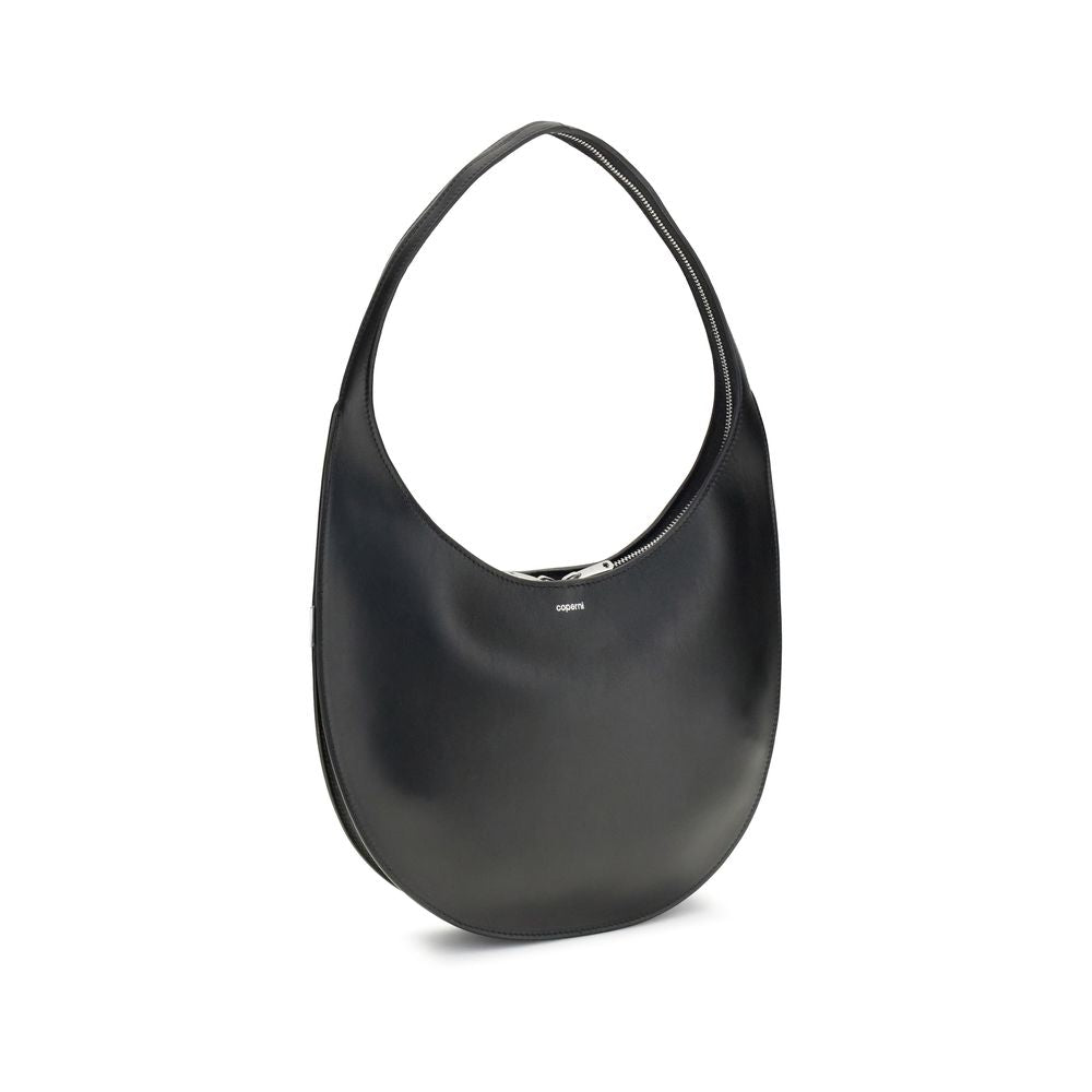 Black Leather Shoulder Bag